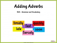 Adding Adverbs - KS3